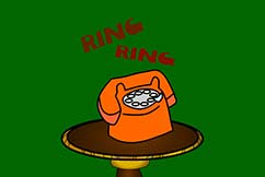 Webcomic The Matt And Austin Comic Strip #026 Ring Ring Featured
