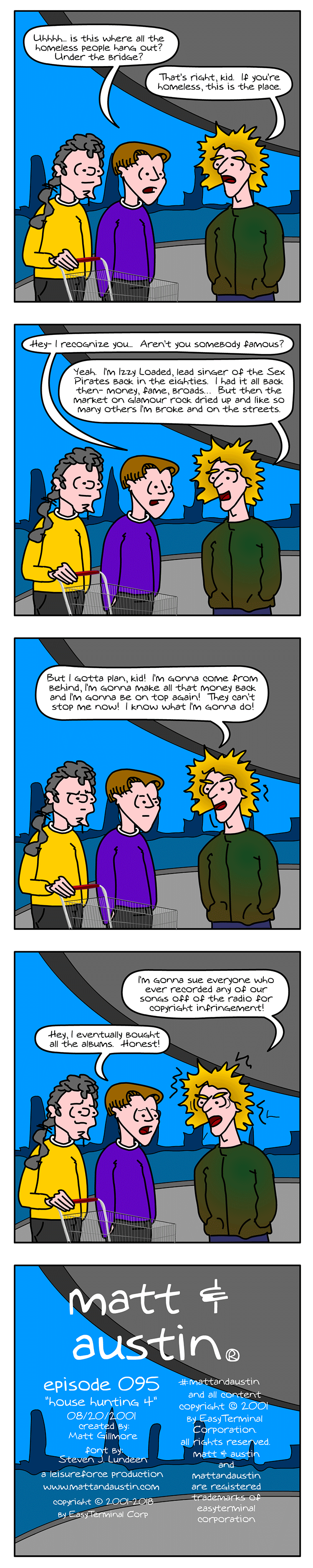 Webcomic The Matt And Austin Comic Strip #095 House Hunt 4